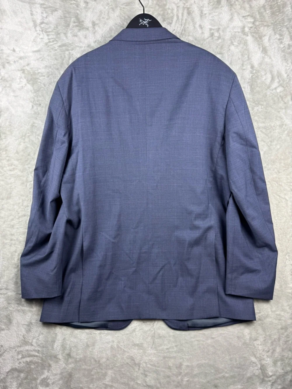 Peter Millar Flynn CT Classic Fit Solid Wool Suit Mens 48 T‎ L Italy Business